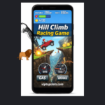 Hill climb racing game